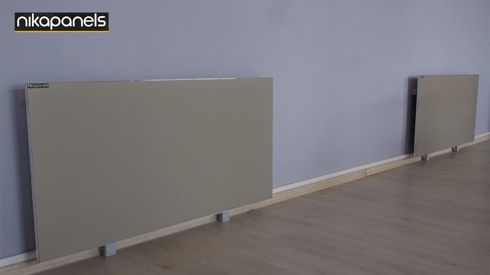 Отопление офиса обогревателями Nikapanels